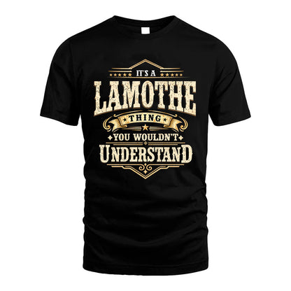 LAMOTHE HH-F009–Personalized Name Quote Apparel “It’s an NAME Thing You Wouldn’t Understand”