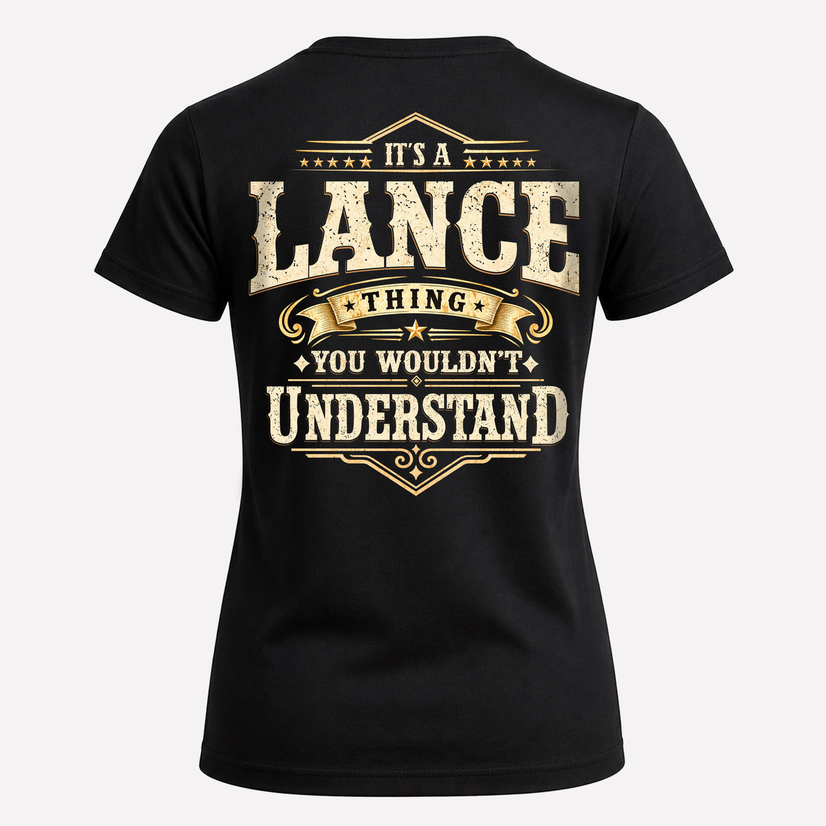 LANCE HH-F003–Personalized Name Quote Apparel “It’s an NAME Thing You Wouldn’t Understand”