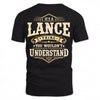 LANCE HH-F003–Personalized Name Quote Apparel “It’s an NAME Thing You Wouldn’t Understand”