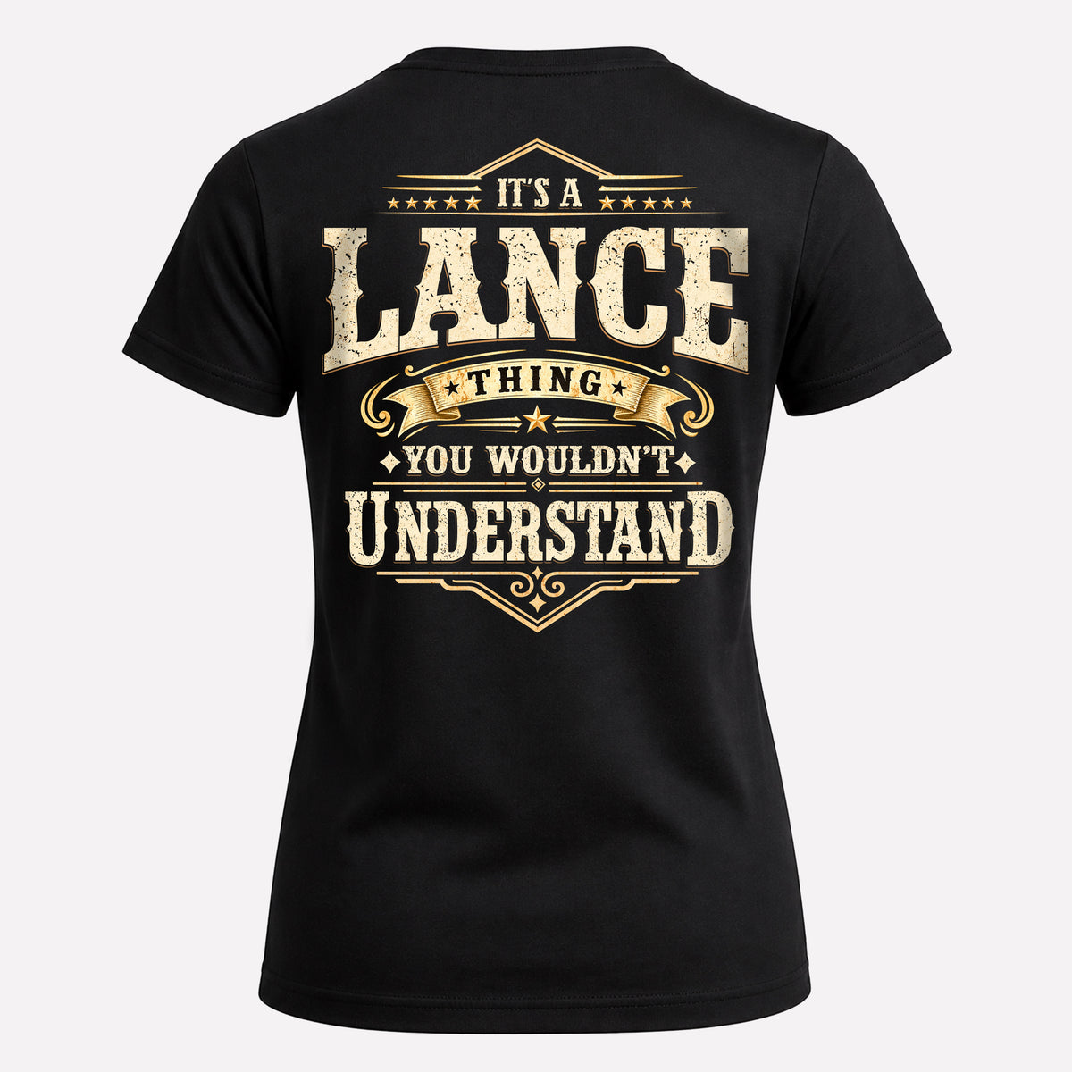 LANCE HH-F003–Personalized Name Quote Apparel “It’s an NAME Thing You Wouldn’t Understand”