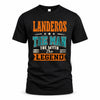 LANDEROS HH F007 The Man The Myth The Legend Personalized Shirt – Gift for Men