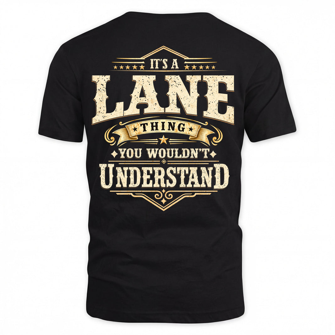 LANE HH-F003–Personalized Name Quote Apparel “It’s an NAME Thing You Wouldn’t Understand”