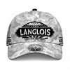 LANGLOIS TC01 HH79 Team Your Name Hat, Personalized Camo Baseball Cap, Custom Family Gift, Gift for Him Her