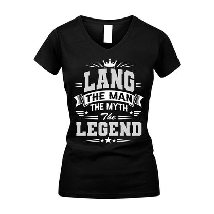 LANG HH F004 The Man The Myth The Legend Personalized Shirt – Gift for Men