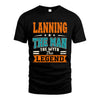 LANNING HH F007 The Man The Myth The Legend Personalized Shirt – Gift for Men