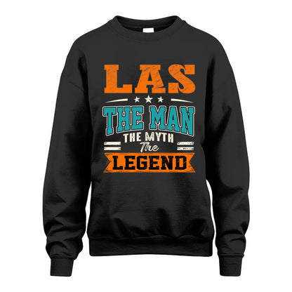 LAS HH F007 The Man The Myth The Legend Personalized Shirt – Gift for Men