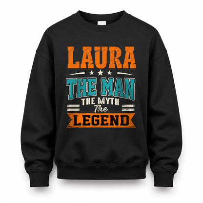 LAURA HH F007 The Man The Myth The Legend Personalized Shirt – Gift for Men