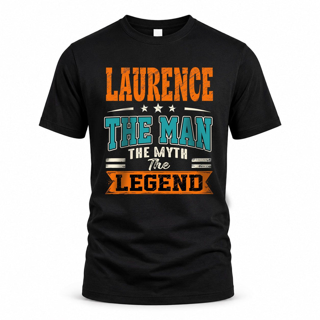 LAURENCE HH F007 The Man The Myth The Legend Personalized Shirt – Gift for Men