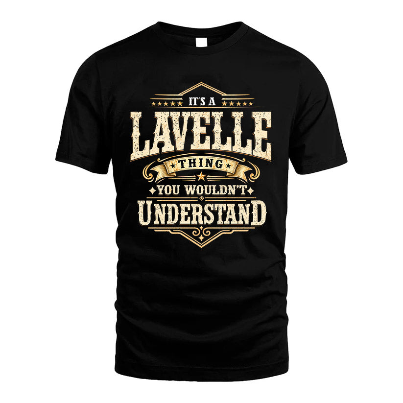 LAVELLE HH-F009–Personalized Name Quote Apparel “It’s an NAME Thing You Wouldn’t Understand”
