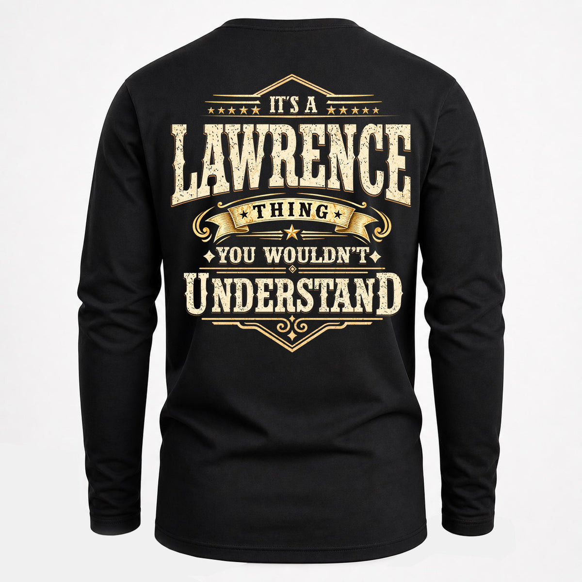 LAWRENCE HH-F003–Personalized Name Quote Apparel “It’s an NAME Thing You Wouldn’t Understand”