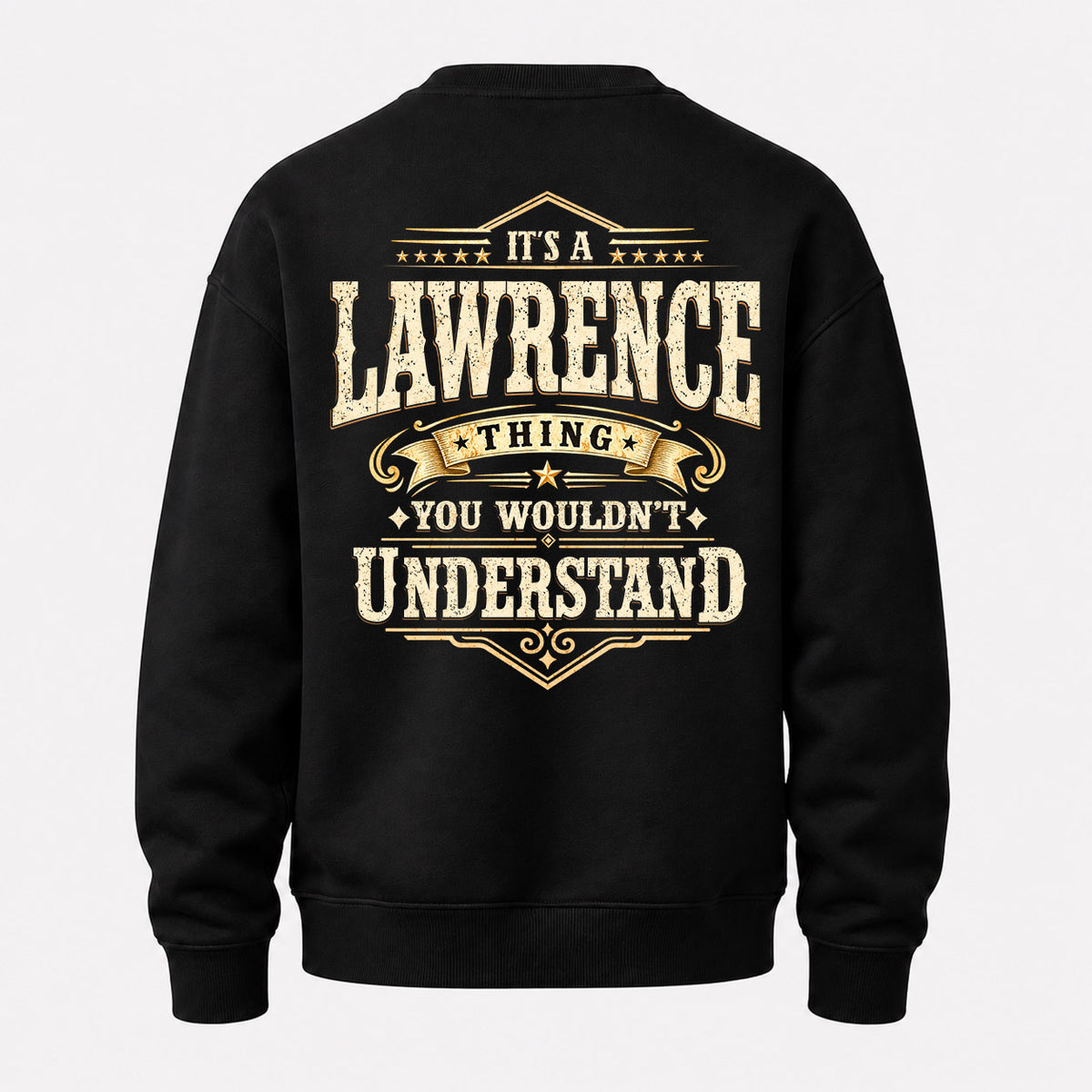 LAWRENCE HH-F003–Personalized Name Quote Apparel “It’s an NAME Thing You Wouldn’t Understand”