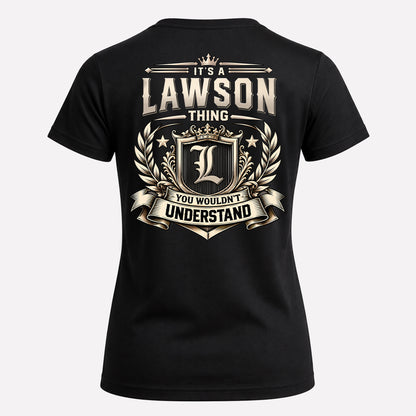 LAWSON HH-F006 Thing Personalized Name T Shirt – You Wouldn’t Understand