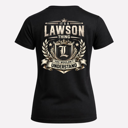 LAWSON HH-F006 Thing Personalized Name T Shirt – You Wouldn’t Understand