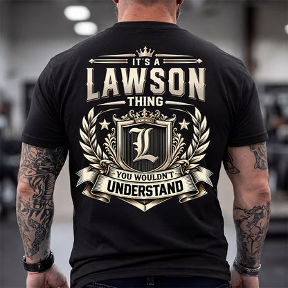 LAWSON HH-F006 Thing Personalized Name T Shirt – You Wouldn’t Understand