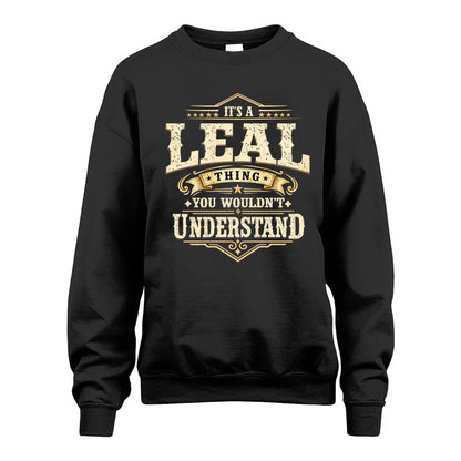 LEAL HH-F009–Personalized Name Quote Apparel “It’s an NAME Thing You Wouldn’t Understand”