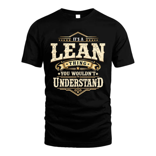 LEAN HH-F009–Personalized Name Quote Apparel “It’s an NAME Thing You Wouldn’t Understand”