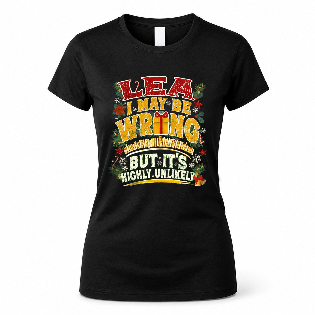 LEA HH-F010 Personalized Name Funny Tshirt