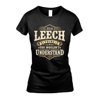 LEECH HH-F009–Personalized Name Quote Apparel “It’s an NAME Thing You Wouldn’t Understand”