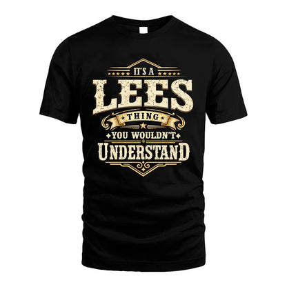 LEES HH-F009–Personalized Name Quote Apparel “It’s an NAME Thing You Wouldn’t Understand”