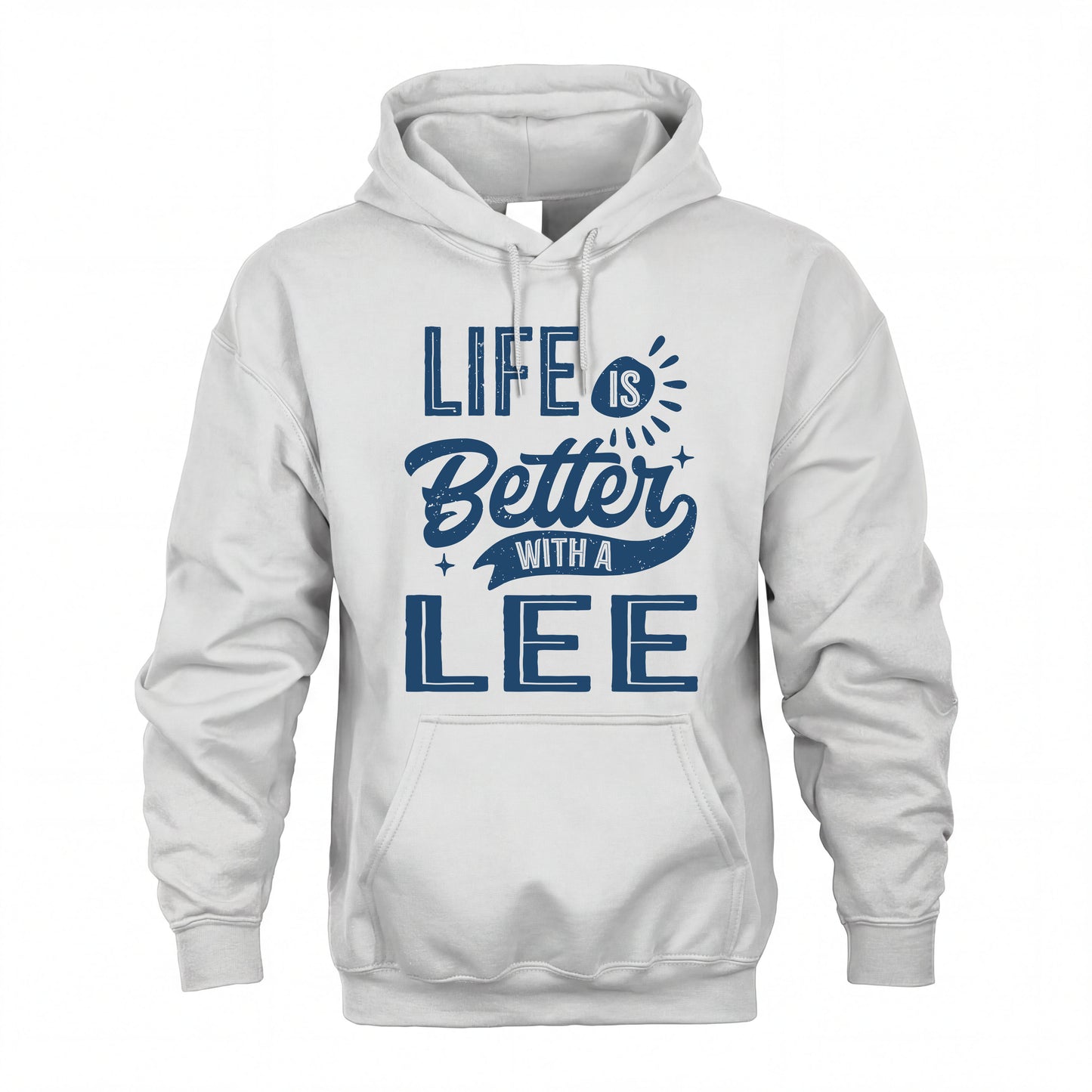 LEE HH88-K2–Personalized Name Quote T-Shirt Life Is Better With Unisex Gift