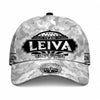 LEIVA TC01 HH79 Team Your Name Hat, Personalized Camo Baseball Cap, Custom Family Gift, Gift for Him Her