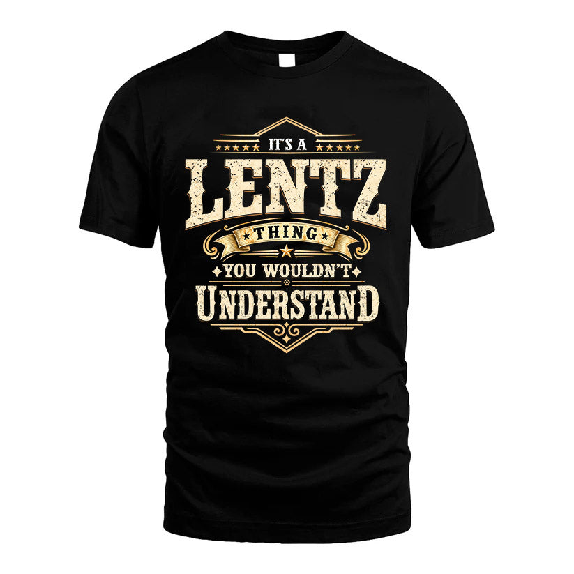 LENTZ HH-F009–Personalized Name Quote Apparel “It’s an NAME Thing You Wouldn’t Understand”