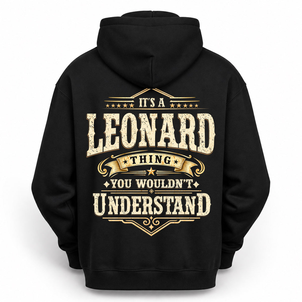 LEONARD HH-F003–Personalized Name Quote Apparel “It’s an NAME Thing You Wouldn’t Understand”