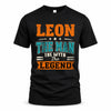 LEON HH F007 The Man The Myth The Legend Personalized Shirt – Gift for Men