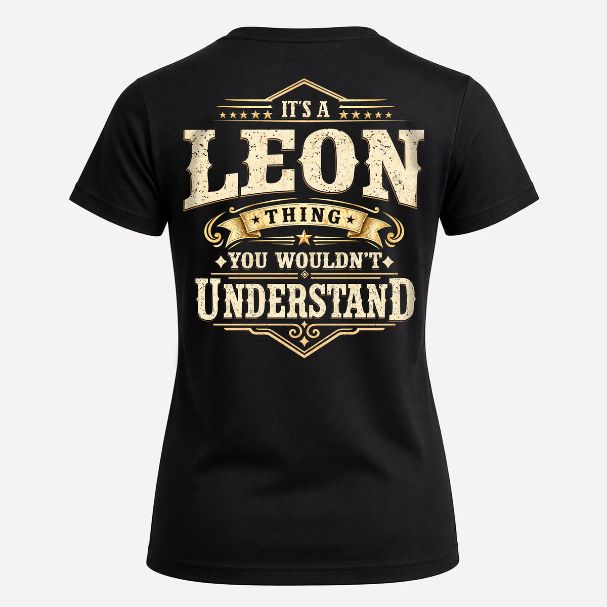 LEON HH-F003–Personalized Name Quote Apparel “It’s an NAME Thing You Wouldn’t Understand”