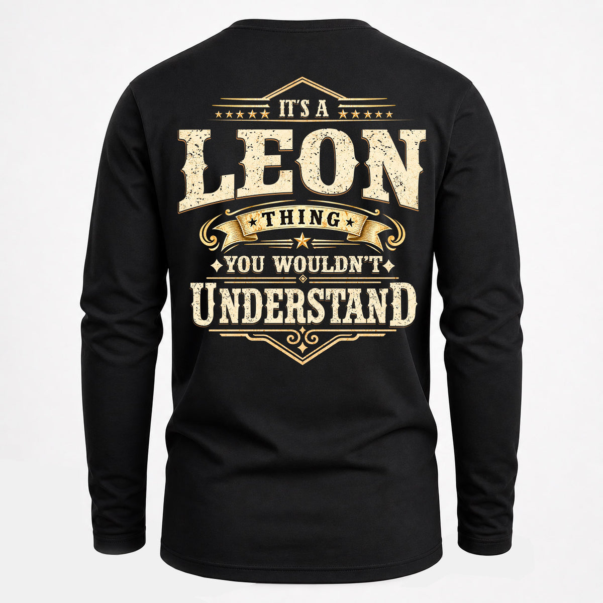 LEON HH-F003–Personalized Name Quote Apparel “It’s an NAME Thing You Wouldn’t Understand”
