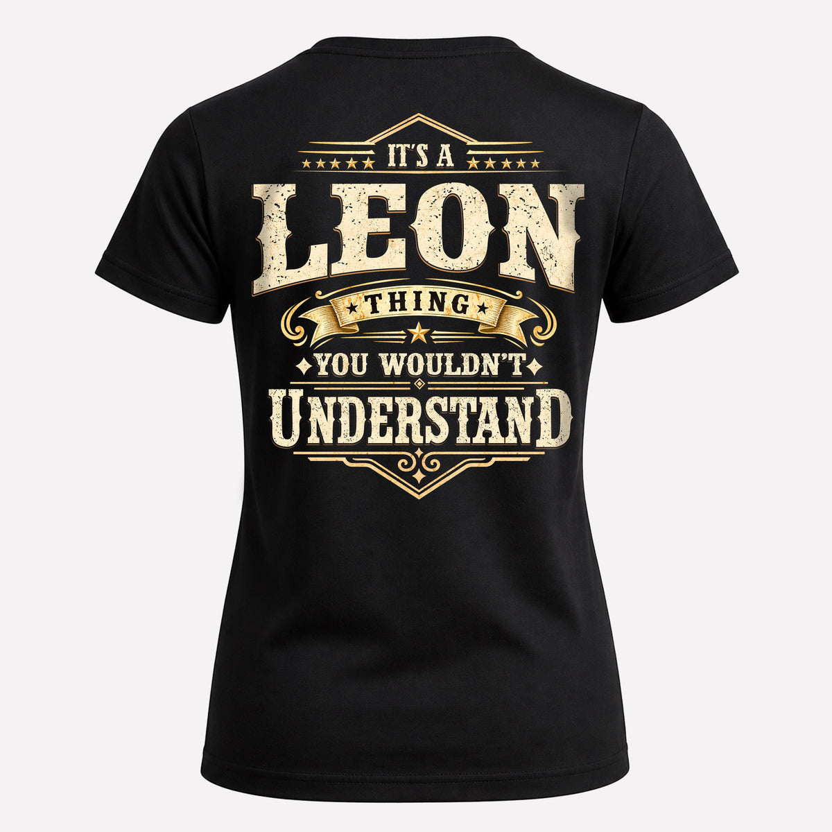 LEON HH-F003–Personalized Name Quote Apparel “It’s an NAME Thing You Wouldn’t Understand”