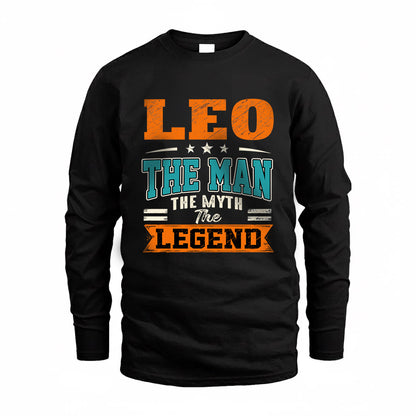 LEO HH F007 The Man The Myth The Legend Personalized Shirt – Gift for Men