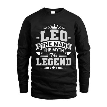 LEO HH F004 The Man The Myth The Legend Personalized Shirt – Gift for Men