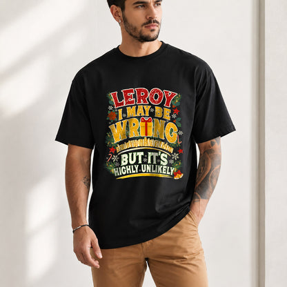 LEROY HH-F010 Personalized Name Funny Tshirt