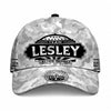 LESLEY TC01 HH79 Team Your Name Hat, Personalized Camo Baseball Cap, Custom Family Gift, Gift for Him Her