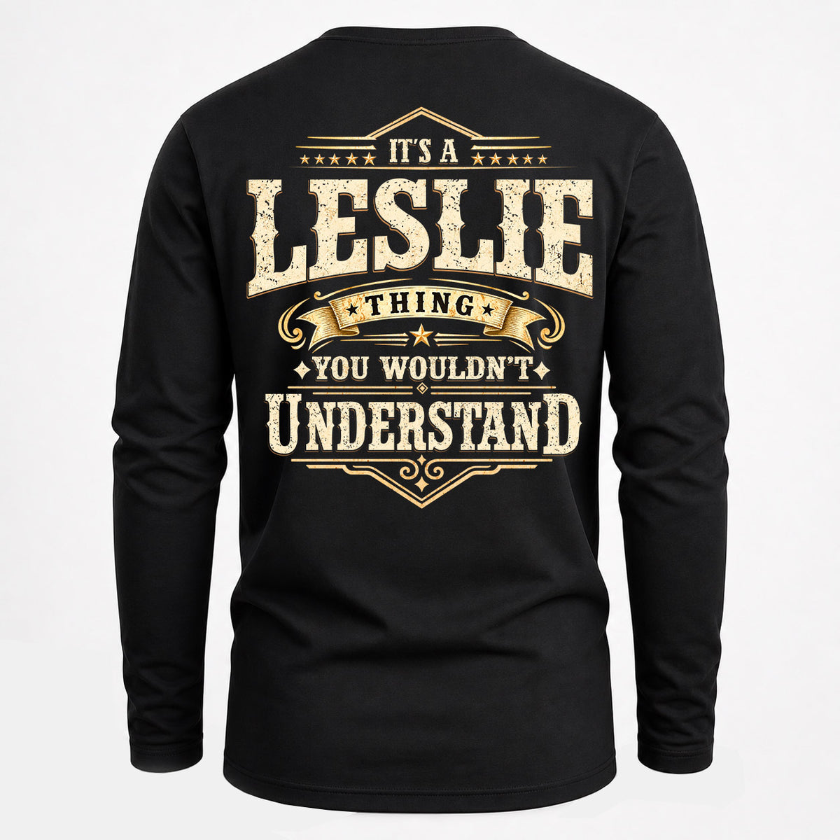 LESLIE HH-F003–Personalized Name Quote Apparel “It’s an NAME Thing You Wouldn’t Understand”
