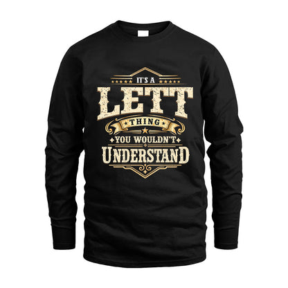 LETT HH-F009–Personalized Name Quote Apparel “It’s an NAME Thing You Wouldn’t Understand”