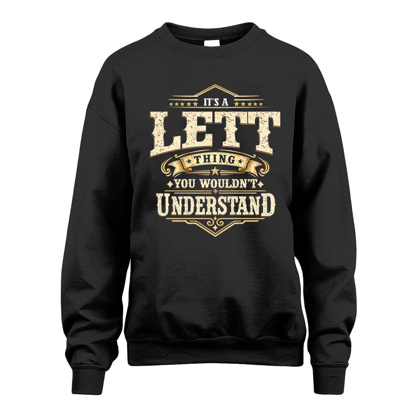 LETT HH-F009–Personalized Name Quote Apparel “It’s an NAME Thing You Wouldn’t Understand”