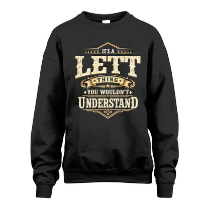 LETT HH-F009–Personalized Name Quote Apparel “It’s an NAME Thing You Wouldn’t Understand”