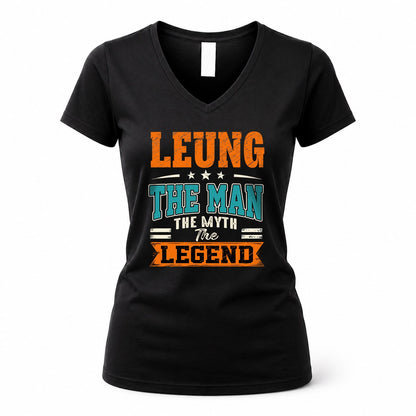 LEUNG HH F007 The Man The Myth The Legend Personalized Shirt – Gift for Men
