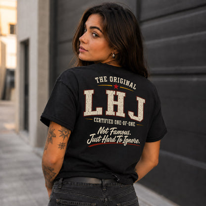 LHJ W65-F6-168 – Personalized Original Issue Apparel “The Original NAME Certified One-of-One"