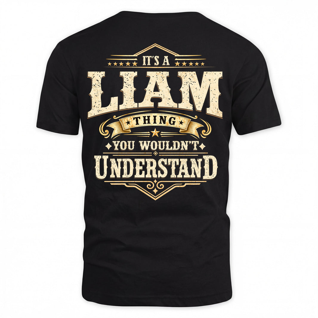 LIAM HH-F003–Personalized Name Quote Apparel “It’s an NAME Thing You Wouldn’t Understand”
