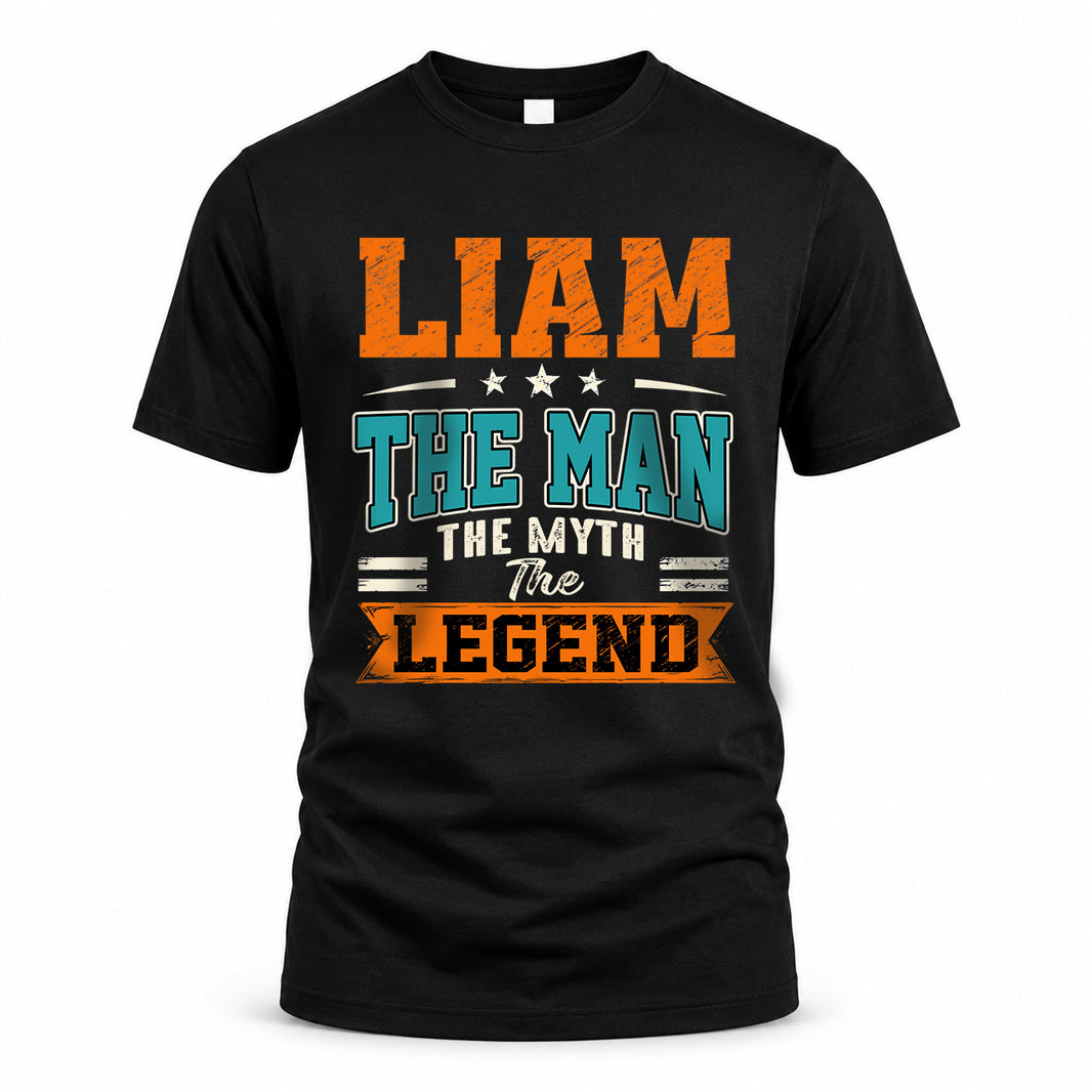 LIAM HH F007 The Man The Myth The Legend Personalized Shirt – Gift for Men