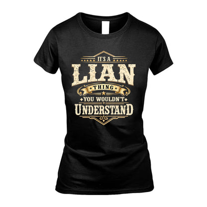 LIAN HH-F009–Personalized Name Quote Apparel “It’s an NAME Thing You Wouldn’t Understand”