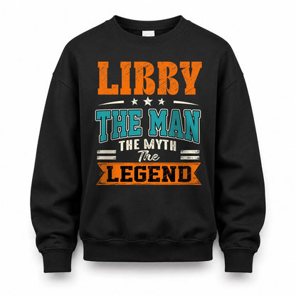 LIBBY HH F007 The Man The Myth The Legend Personalized Shirt – Gift for Men