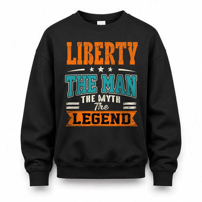 LIBERTY HH F007 The Man The Myth The Legend Personalized Shirt – Gift for Men