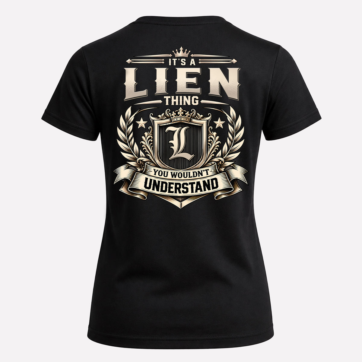 LIEN HH-F006 Thing Personalized Name T Shirt – You Wouldn’t Understand