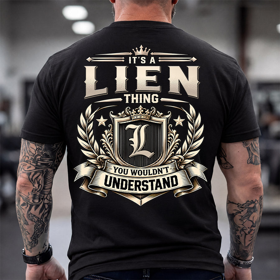 LIEN HH-F006 Thing Personalized Name T Shirt – You Wouldn’t Understand