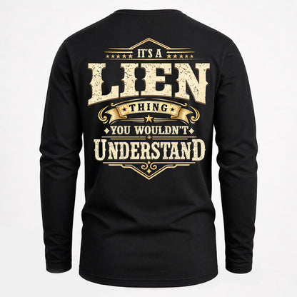 LIEN HH-F003–Personalized Name Quote Apparel “It’s an NAME Thing You Wouldn’t Understand”