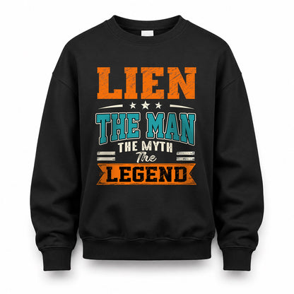 LIEN HH F007 The Man The Myth The Legend Personalized Shirt – Gift for Men